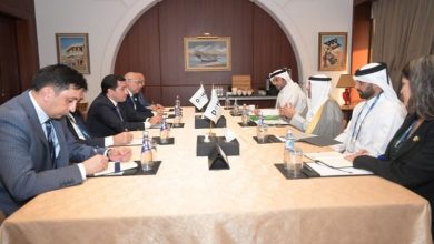 صورة «البديوي» يبحث تنفيذ خطة العمل المشترك 2024  2028 بين مجلس التعاون وأذربيجان