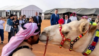 صورة أكثر من 100 سائح يوثقون الحضور الدولي لمنافسات مهرجان الملك عبدالعزيز للإبل