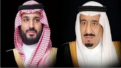 صورة القيادة تهنئ أمير دولة قطر بمناسبة نجاح بلاده في تنظيم بطولة كأس العرب فيفا قطر 2025