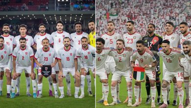 صورة موعد مباراة الأردن ضد الإمارات بكأس العرب 2025 والقنوات الناقلة