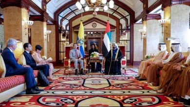 صورة محمد بن راشد يلتقي رئيس جمهورية الإكوادور