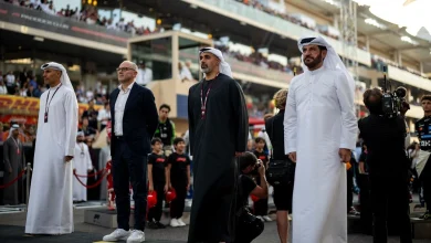 صورة ولي عهد أبوظبي يحضر الجولة الأخيرة من بطولة العالم للفورمولا 1