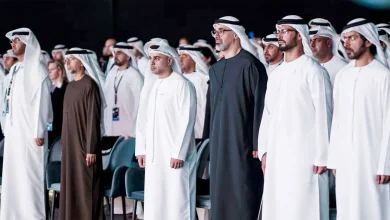 صورة خالد بن محمد بن زايد يشهد انطلاق فعاليات أسبوع أبوظبي المالي 2025