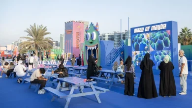 صورة «فوق الخيال».. مهرجان «أم الإمارات» على كورنيش أبوظبي يقدم تجارب ثقافية متنوعة