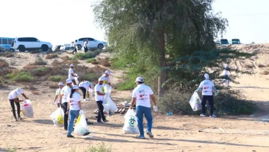 صورة تصل حملة «الإمارات نظيفة» إلى عجمان
