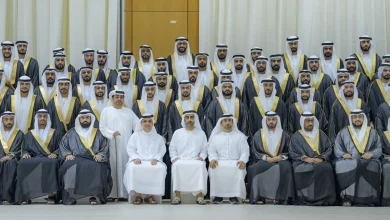 صورة خليفة الإنسانية ينظم العرس الجماعي الثاني في الشارقة بمشاركة 1100 عريس وعروسة
