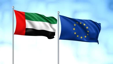 صورة بيان مشترك بين الإمارات والاتحاد الأوروبي حول بدء مفاوضات اتفاقية الشراكة الاستراتيجية