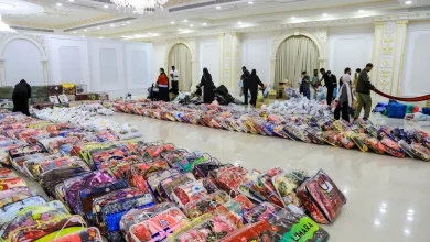 صورة فريق عونك يا وطن يطلق مبادرة “كسوة شتاء” في العين