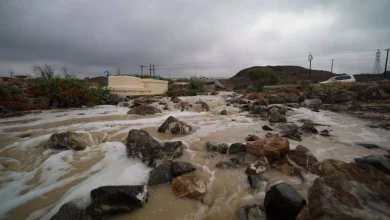 صورة التغير المناخي يحذر من مخاطر المياه المتجمعة أثناء الأجواء الماطرة
