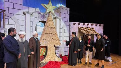 صورة شجرة الميلاد من الصابون.. حكاية لبنانية عن العيش المشترك
