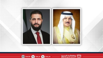 صورة جلالة الملك المعظم يهنئ رئيس الجمهورية العربية السورية بذكرى يوم التحرير