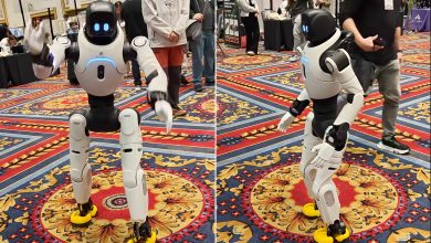 صورة الروبوتات الصينية تغزو معرض الإلكترونيات الاستهلاكية بأميركا