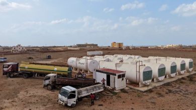 صورة وصول أولى دفعات وقود المنحة السعودية لسقطرى اليمنية