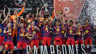 صورة شاهد.. نتيجة وملخص مباراة برشلونة ضد ريال مدريد في نهائي كأس السوبر الإسباني
