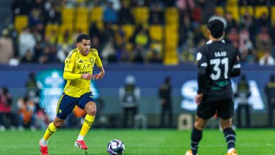صورة شاهد.. نتيجة وملخص مباراة النصر ضد الشباب في الدوري السعودي لكرة القدم