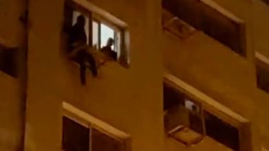 صورة شاهد.. محاولة هروب خطرة للص في القاهرة تنتهي بالقبض عليه