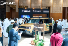 صورة ظهور عالمي أول لسيارة GAC XT80، أول سيارة SUV للطرق الوعرة من العلامة التجارية، إلى جانب GS7 PHEV في معرض ADIHEX 2026